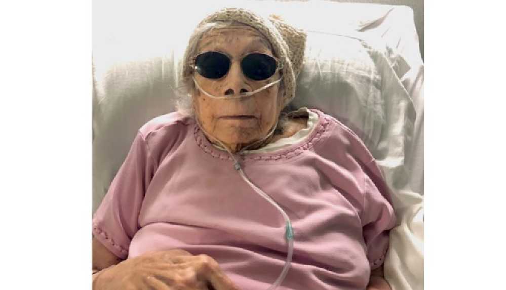 105 yaşındaki kadın cine yatırılmış kuru üzümle Covid-19 atlattı