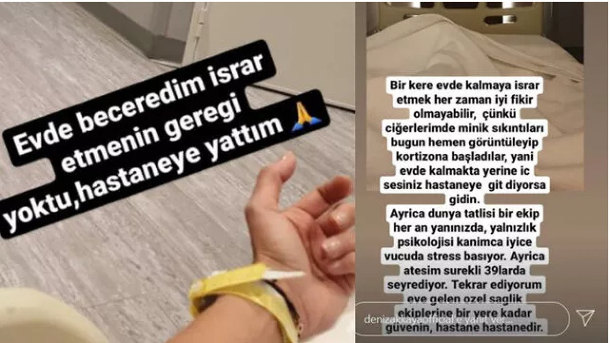 Deniz Akkaya hastaneye yatırıldı 3 Deniz Akkaya hastaneye yatırıldı