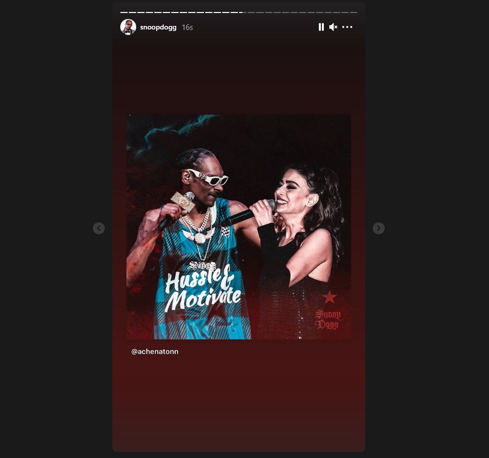 Snoop Dogg'dan Yıldız Tilbe paylaşımı
