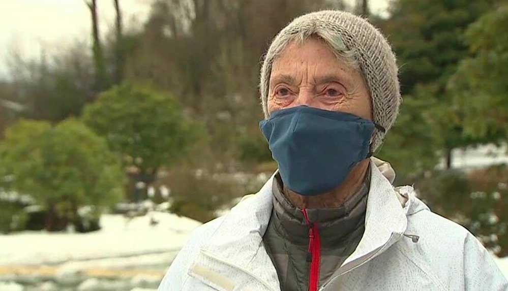 90 yaşındaki kadın Kovid-19 aşısı için kilometrelerce yürüdü