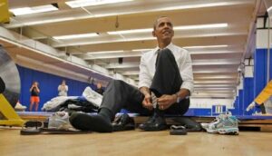 Barack Obama'nın ayakkabısı açık artırmada