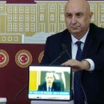 CHP'li Özkoç, TBMM'de Erdoğan'ın 'yayınlayacağım' dediği videolarını izletti