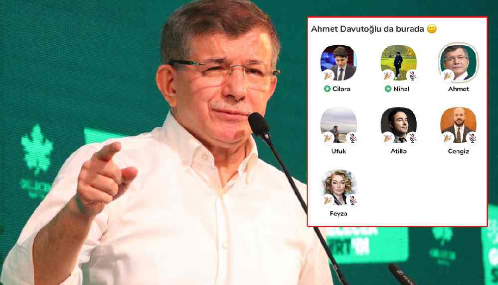 Clubhouse’a katılan ilk parti lideri Ahmet Davutoğlu oldu