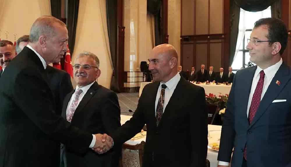 Cumhurbaşkanı Erdoğan ve Tunç Soyer, İzmir'in iki önemli projesi için görüştü