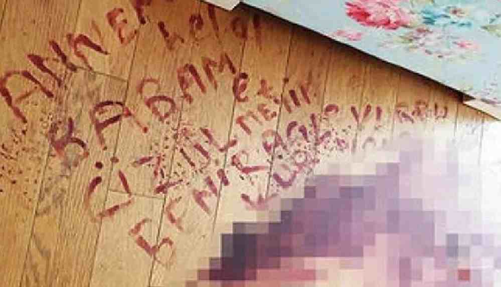 Kocasının vurduğunu kanıyla yere yazmıştı_ Yeni gelişme!