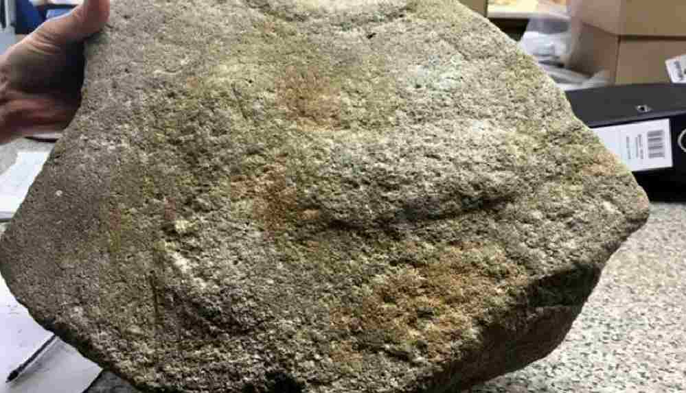 Penis motifli 2000 yıllık değirmen taşı bulundu