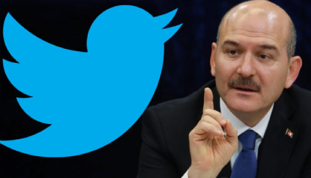 Soylu'nun 'sapkın' paylaşımına Twitter'dan 'nefret içerikli' uyarısı