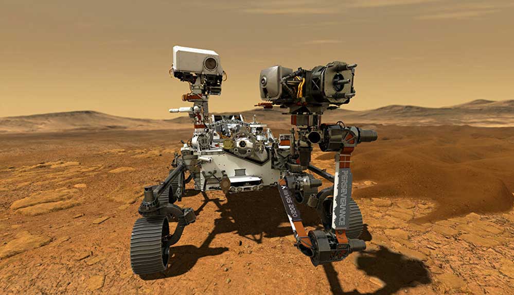 Uzay-aracı-Perseverance,-Mars'tan-yeni-fotoğraflar-paylaştı