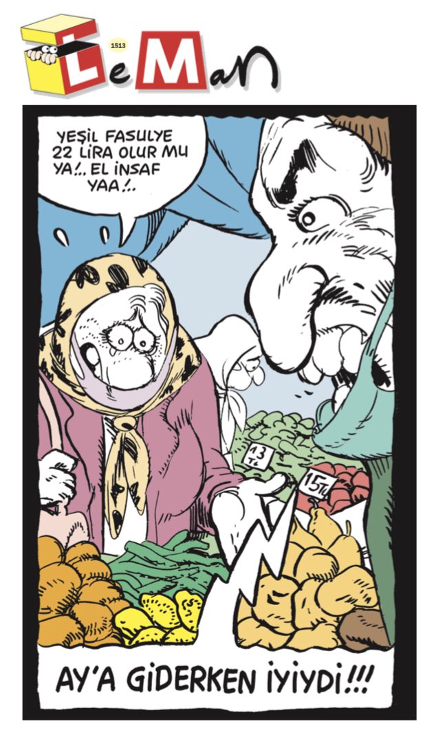 LeMan'dan dikkat çeken "Ay" karikatürü 1 LeMan'dan dikkat çeken "Ay" karikatürü