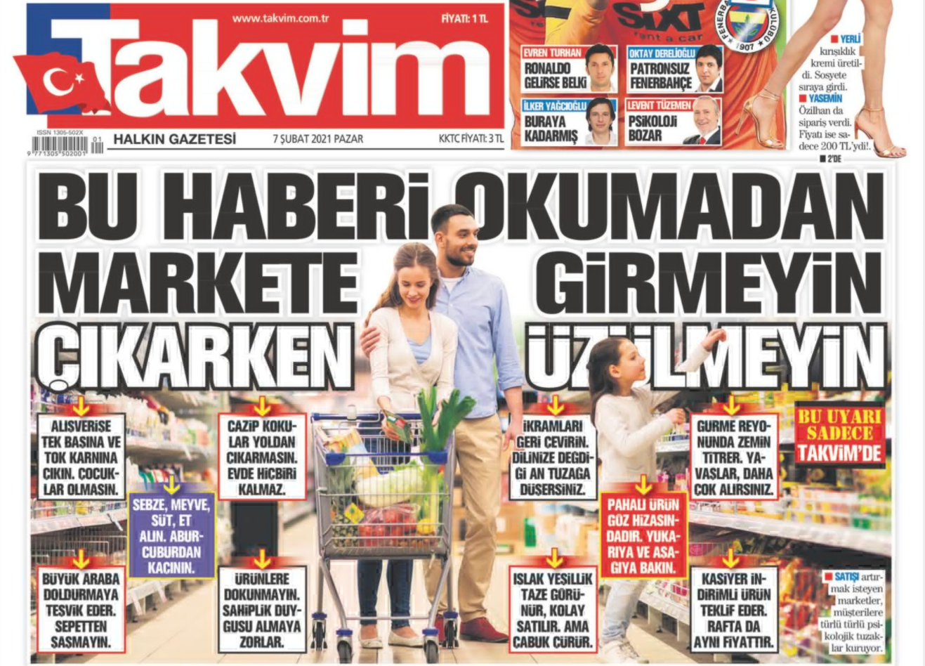 AKP'ye yakın Takvim, pahalılığa böyle çözüm buldu!