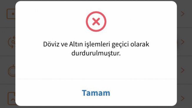 Son Dakika... Bankalar döviz ve altın işlemlerini durdurdu!