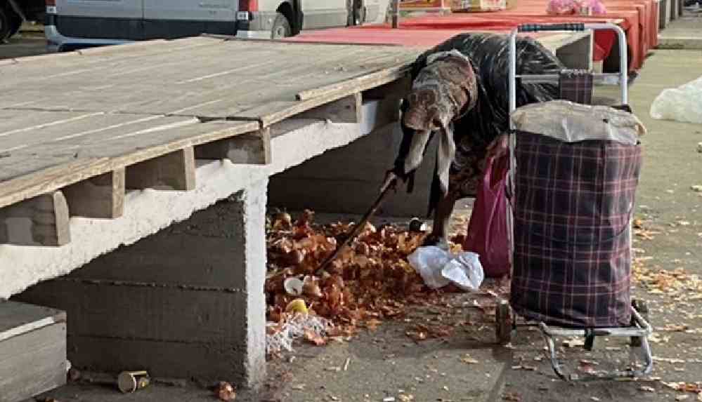 "Artıklarla doymaya çalışıyoruz"