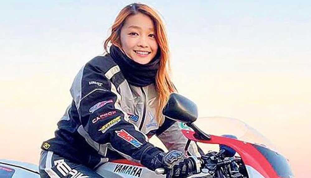 Fenomen olan 'kadın motorcu', 50 yaşındaki bir erkek çıktı