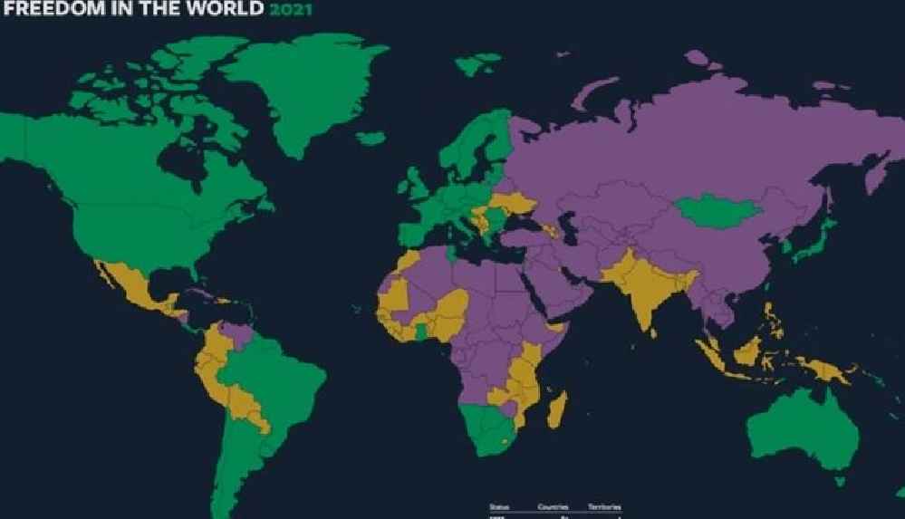 Özgürlükler raporunda Türkiye en çok gerileyen ikinci ülke