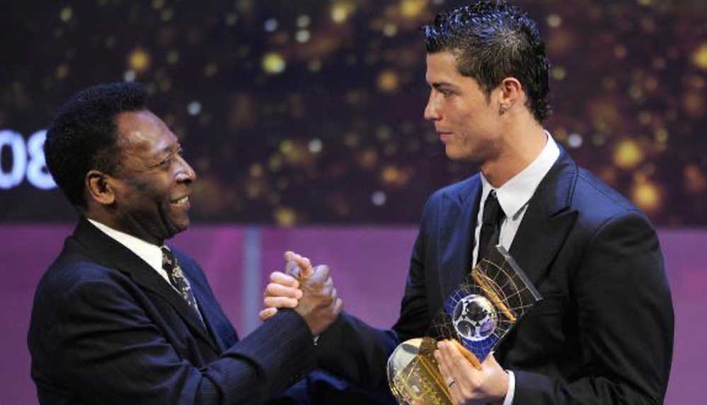 Pele, Ronaldo'nun kendisine ait gol rekorunu kırdığını kabul etti: 'Sana çok hayranım'