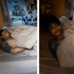 Polisin evine soyguna giren hırsız uyuyakaldı