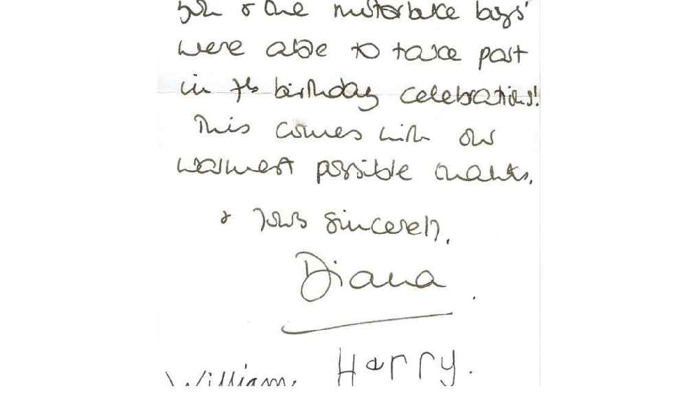 Prenses Diana’nın mektupları 67 bin 900 sterline satıldı