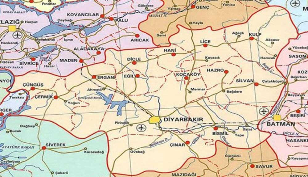 Resmi Gazete'de yayımlandı: Cumhurbaşkanı kararıyla Diyarbakır il sınırı değişti