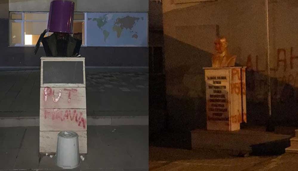 Tekirdağ'da-iki-okulda-daha-Atatürk-büstüne-saldırı