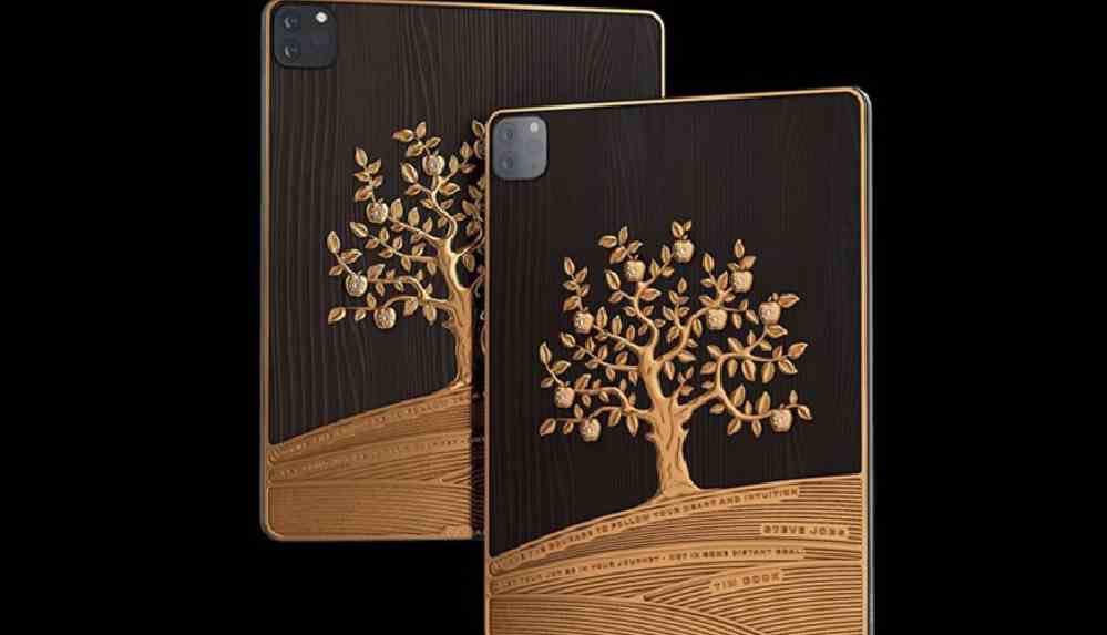 Üstünde 1 kilogram altın bulunan Apple iPad Pro'nun fiyatı dudak uçuklattı!