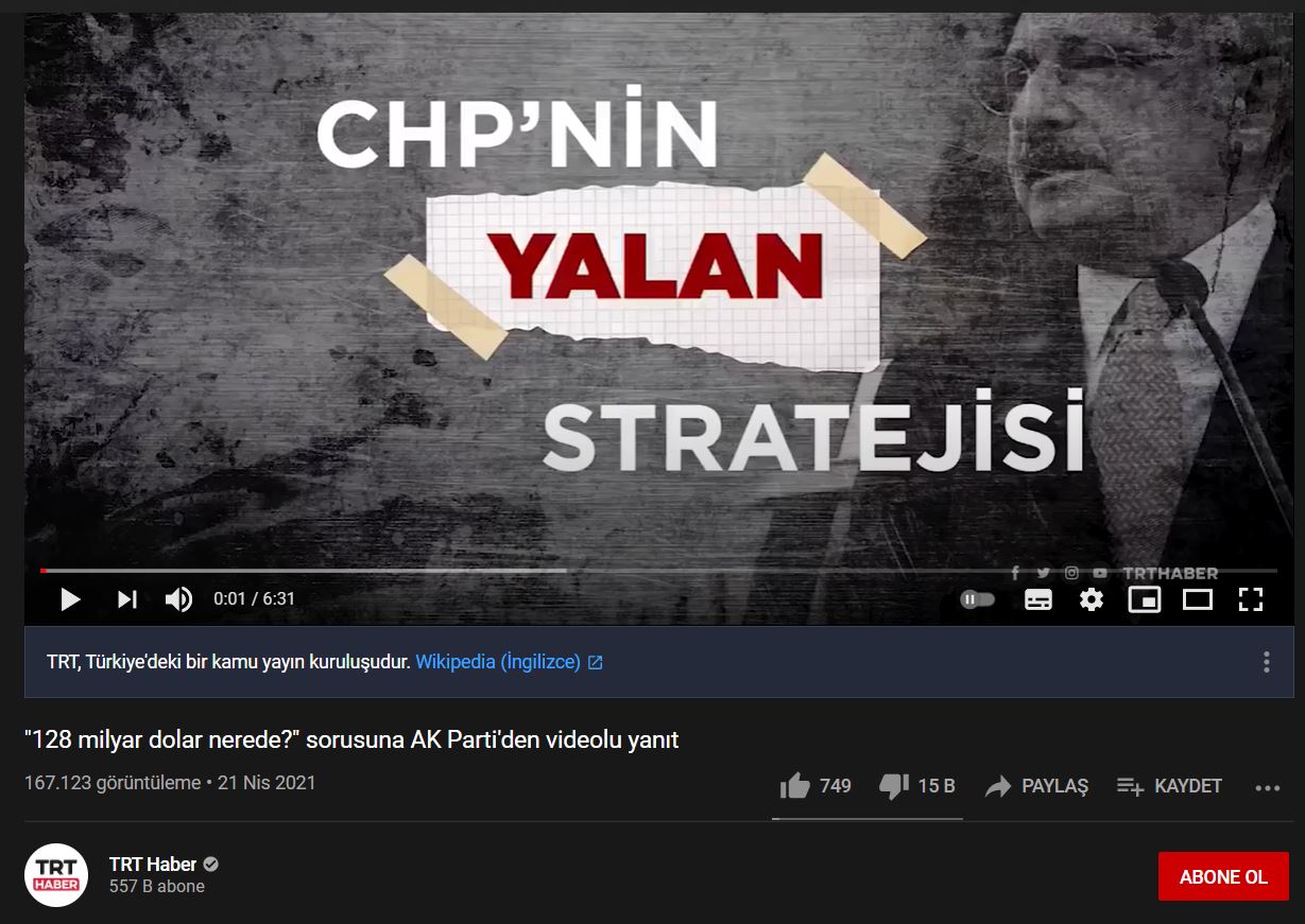 AKP propagandası yapan ve CHP'yi hedef alan kurguyu paylaşan TRT'ye sert tepki 3 AKP propagandası yapan ve CHP'yi hedef alan kurguyu paylaşan TRT'ye sert tepki
