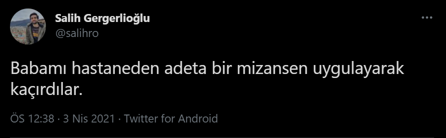 HDP'li Toğrul'dan Gergerlioğlu açıklaması: Vekilimiz korsanvari bir şekilde hastaneden kaçırıldı
