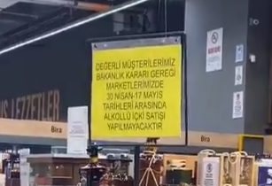 Tam kapanma boyunca 17 gün alkol satışı yapılmayacak! 5 Tam kapanma boyunca 17 gün alkol satışı yapılmayacak!