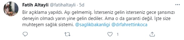 Fatih Altaylı'dan aşı çıkışı: Yüzlerce kişi bekliyor, aşı gelmemiş, işte size muhteşem sağlık sistemi
