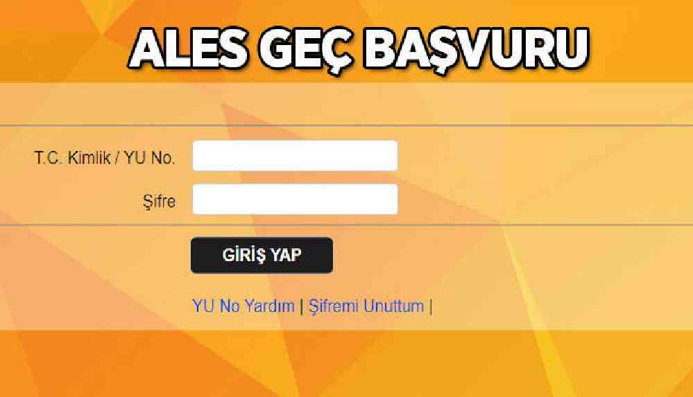 ALES geç başvuru ücreti ne kadar? İşte ÖSYM giriş ALES geç başvuru ekranı