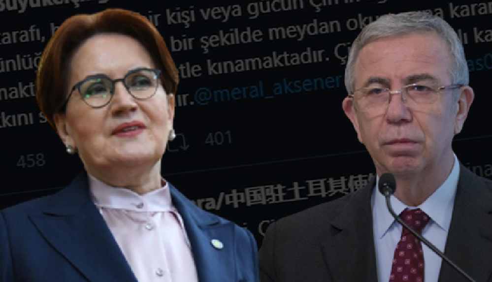 Akşener ve Yavaş Çin'i kızdırdı_ Büyükelçilikten tehdit niteliğinde tweet