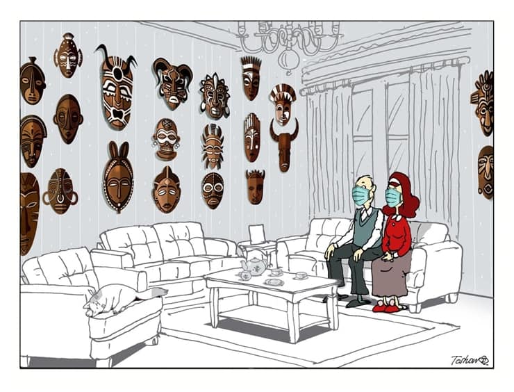 Uluslararası karikatür yarışmasında birincilik ödülü Kübalı sanatçıya