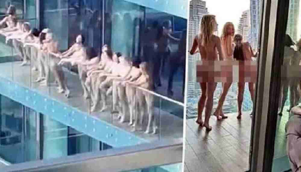 Dubai’de şoke eden fotoğraf çekimi: Çıplak modeller tutuklandı