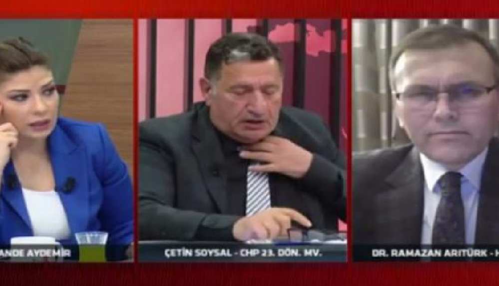 Eski CHP'li vekil Soysal canlı yayında kalp krizi geçirdi
