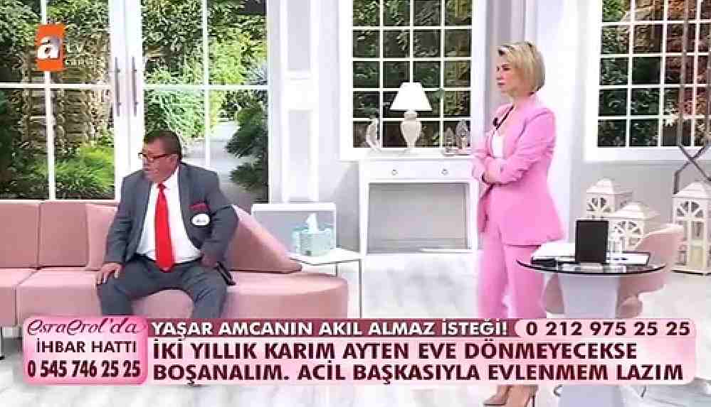 Esra Erol'da akılalmaz istek_ _Dönmeyeceksen söyle, acil evlenmem lazım_