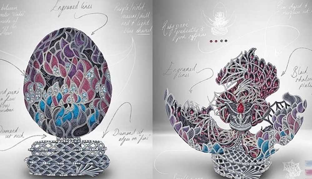 Fabergé yaparsa: 18 milyon liraya Daenerys’in ejderha yumurtası