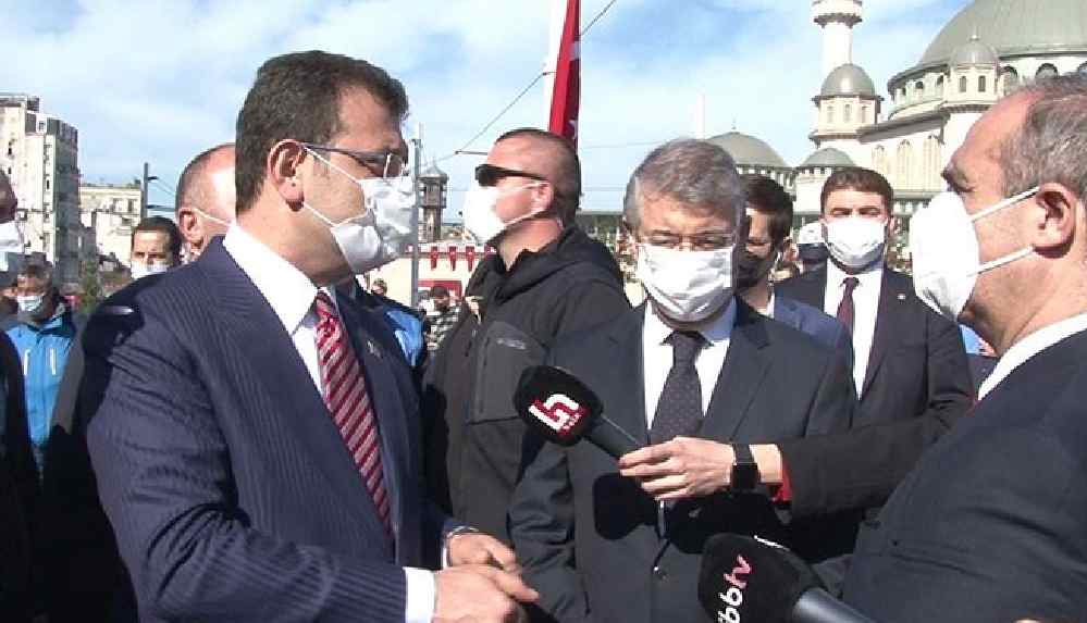 İmamoğlu’ndan Taksim’deki 23 Nisan törenine tepki: Zavallılık