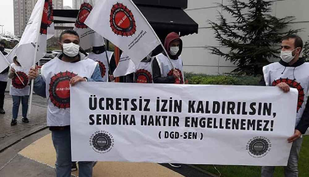 İşçilerin 'ücretsiz izin kaldırılsın' isyanı