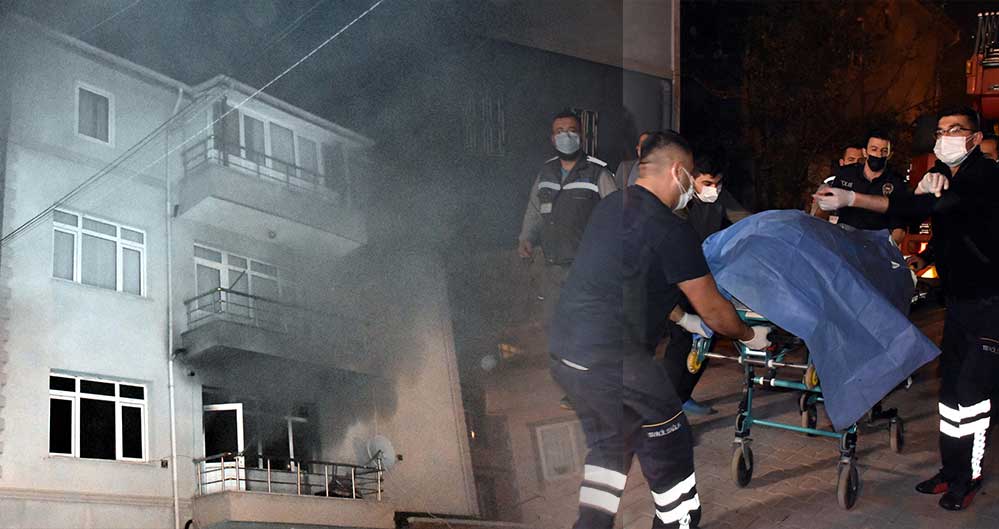 Kırıkkale'de-tartıştığı-eşini-bıçaklayarak-öldürdüğü-öne-sürülen-koca,-evi-ve-otomobilini-yaktı.