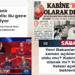 Medya Ombudsmanı Faruk Bildirici_ Ey kabine değişikliği bu gece geldiysen üç kere vur, yazarlarımız perişan (1)