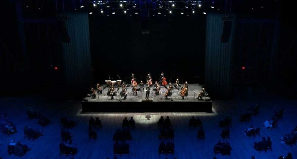 New York Filarmoni Orkestrası 400 gün sonra yeniden sahnede