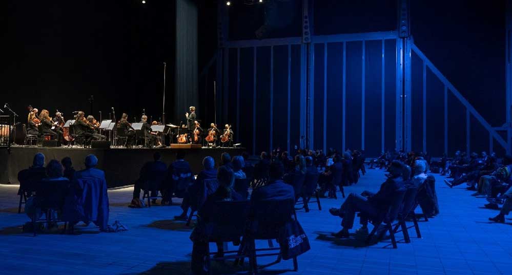 New York Filarmoni Orkestrası 400 gün sonra yeniden sahnede