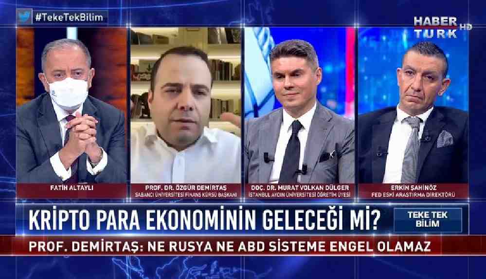 Özgür Demirtaş ile Erkin Şahinöz'ün kripto para tartışması: "Göstersin cüzdan büyüklüğünü yeter artık"
