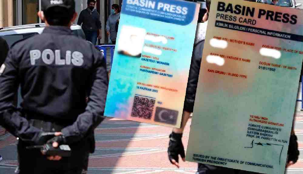 Sahte basın kartı düzenleyip, kısıtlamaları deldiler
