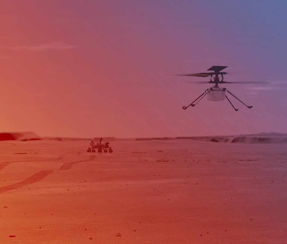 NASA Mars’ta helikopter uçuracak