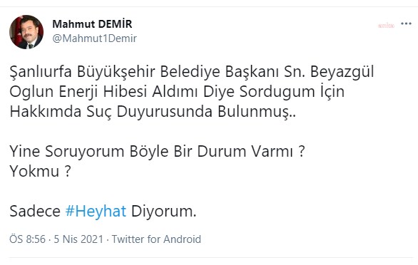 AKP’li belediye başkanına soru sordu, emniyete çağırıldı: "Soru sormak ne zamandan beri suç oldu?"