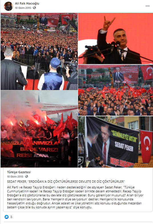 Bakan Soylu'nun danışmanı Hacıoğlu'dan Peker'e yanıt: 1.6 milyon TL'ye değil, 877 bin TL'ye aldım