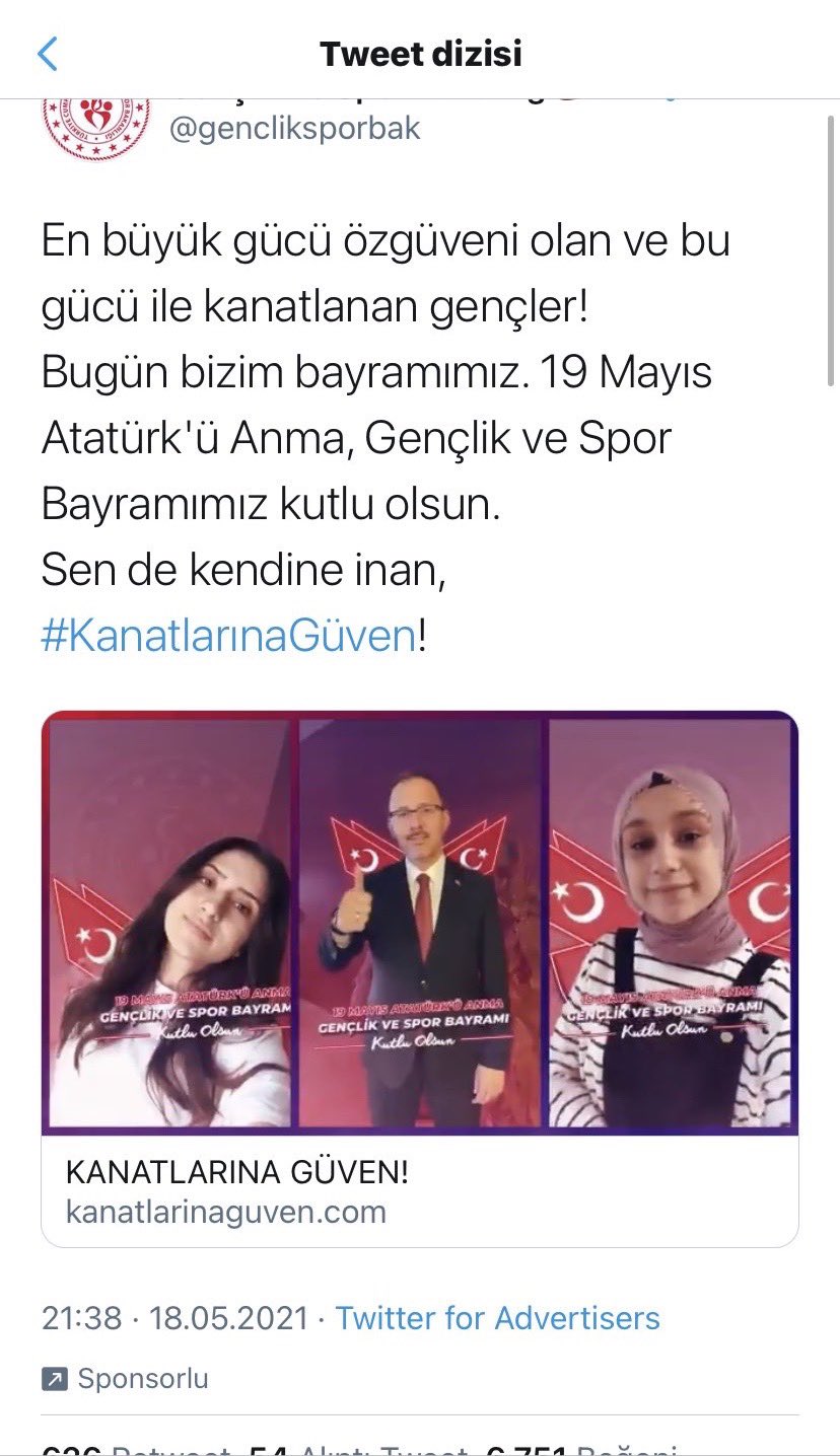 Gençlik ve Spor Bakanlığı hesapları karıştırdı, fake hesap yerine bakanlık hesabından cevap verildi