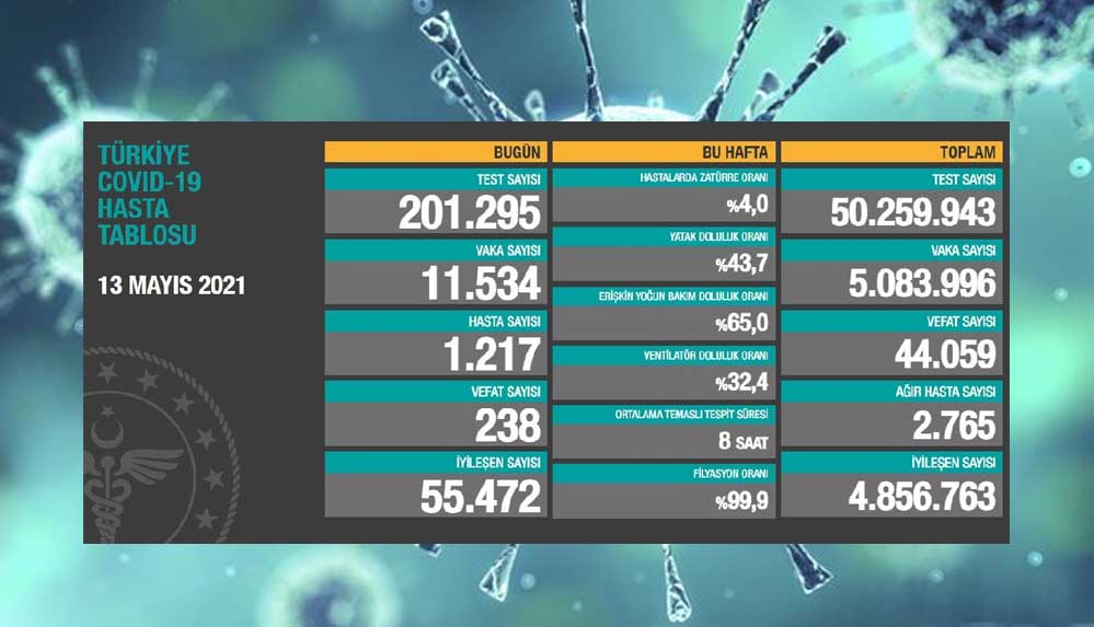 13-mayıs-koronavirüs-tablosu