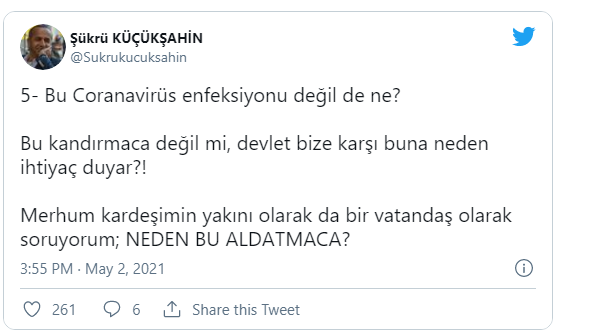 Cemal Küçükşahin koronavirüsten hayatını kaybetti, ölüm belgesine ‘doğal ölüm’ yazıldı!