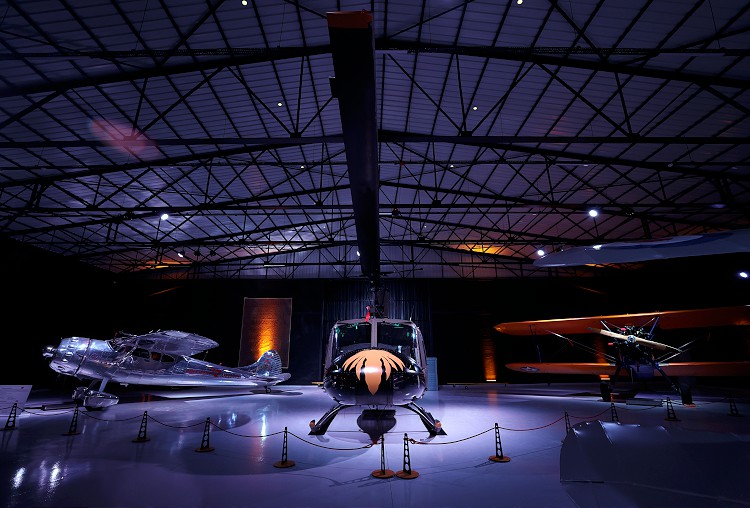 Film yıldızı uçakların da sergilendiği müzenin filosu genişliyor